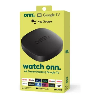 Onn 4k Android Tv Google Certificado No Xiaomi Stick Mi Box