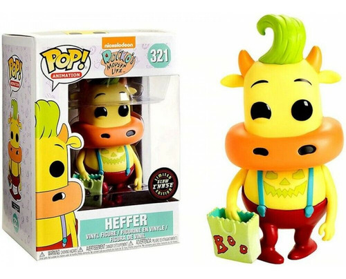 ¡funko Pop! Animación: Rocko's Modern Life Heffer Chase #321