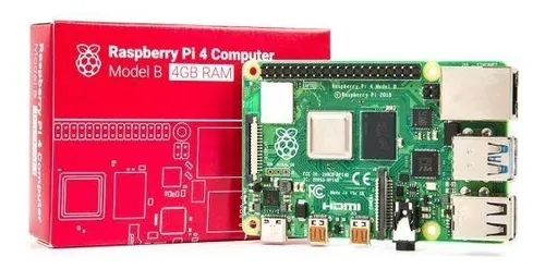 Raspberry Pi 4 Modelo B 4GB RAM Original com Wifi, Bluetooth