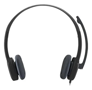 Audífonos Teletrabajo/call Center Logitech H151 Negro