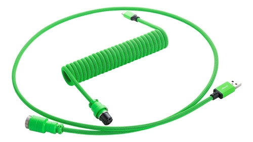 Cable De Teclado En Espiral Cablemod Pro (verde Víbora, Usb