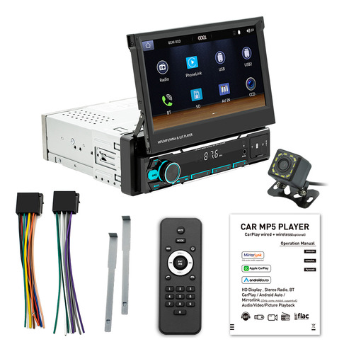 Reproductor Multifunción Para Coche Mp5 Tf/ubs/aux-in Callin