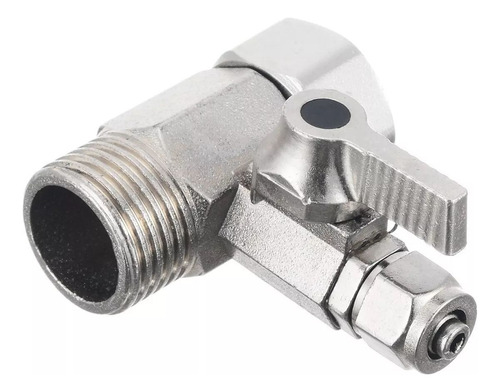Llave Paso Conexion 1/4 X 1/2 Para Refrigerador Ice Maker
