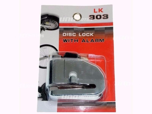 Candado Moto Alarma Freno De Disco O Bicicleta 110db