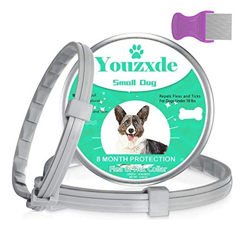 Youzxde Collar Antipulgas Y Garrapatas Para Perros Pequenos