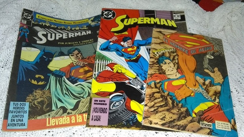 Revistas Comic Historietas Superman 1985 1992/93 X Cada Una