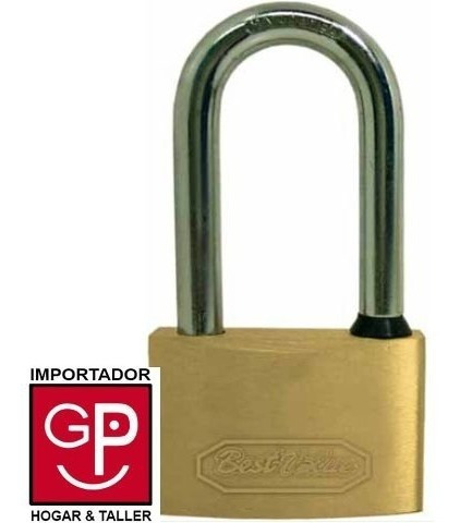 Candado De Bronce Aro Largo 60mm Best Value G P