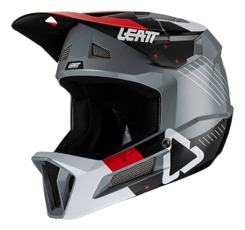 Casco Mtb Leatt - Gravity 2.0 - Titanium Talle XL