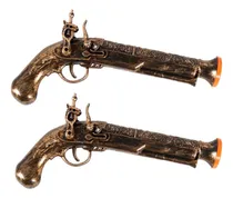 Comprar 2 Piezas De Pistola Pirata Pistola De Juguete Pistola Falsa 