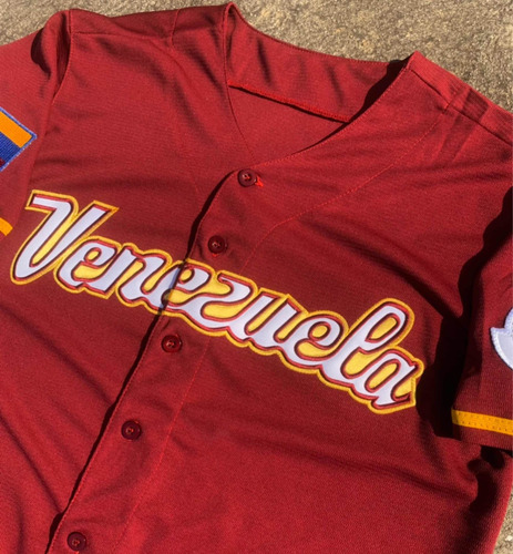 Imagen 3 de 8 de Camiseta Vinotinto Venezuela Clásico Mundial De Béisbol 2006