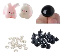 Comprar 200 Pzas Ojos Negros De Seguridad Amigurumis Ojitos Negros
