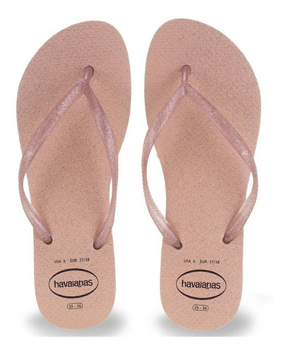 Chanclas Sandalias Havaianas Slim Gloss Fc Tallas 37 A 41