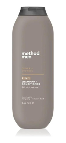 Method Men 2 En 1 Champú + Condtioner, Cedro + Ciprés, Sin P