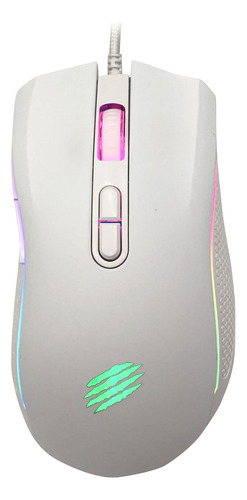 Mouse Gamer Onyx Branco Led 7 Botões 6.400 Dpi Oex Ms-324