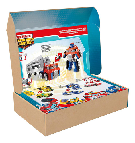 Transformers Remolque Del Equipo De Rescate