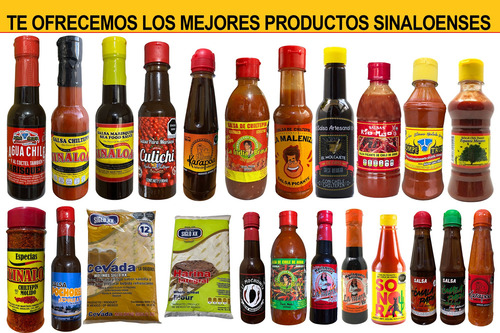 24 Pack Salsa La Negra Va Marisquera Sinaloense 160ml C/u