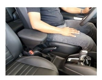 Apoyabrazo Nissan Kicks Consola Organizador Cuero Natural
