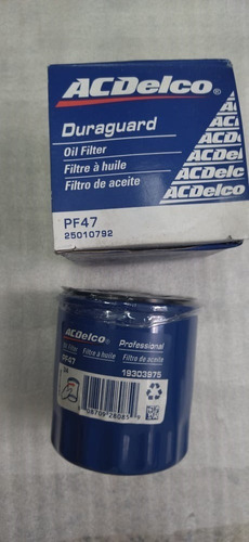 Filtro Aceite Acdelco Pf47