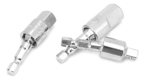 Adaptador De Enchufe Hexagonal, Juego De 3 Brocas Eléctricas