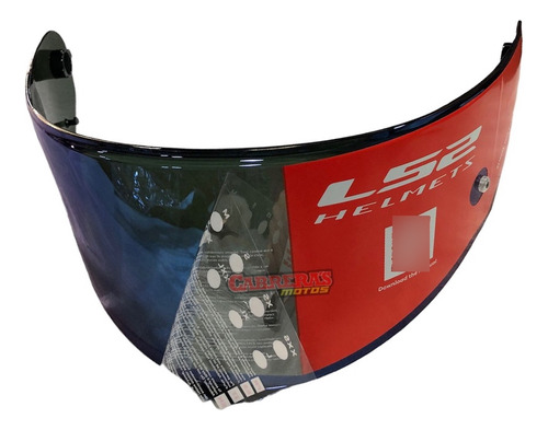 Mica Visor Ls2 Ff320/353 Iridium Blue