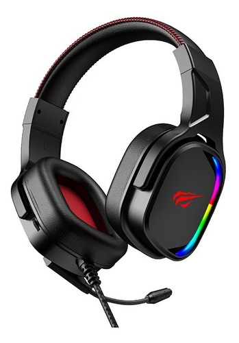 Imagen 4 de 4 de Auricular Gamer Con Micrófono Havit H2022u Pc Retroiluminado