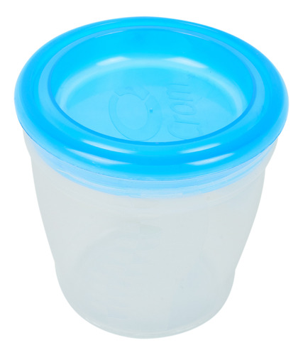 Contenedor De Tarro Para Leche En Polvo Tapa Azul Baby Crom