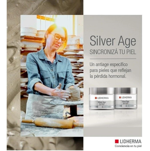 Silver Age Night Cream Lidherma 50g
