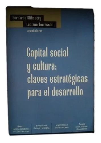 Capital Social Y Cultura Claves Estratégicas Desarrollo F16