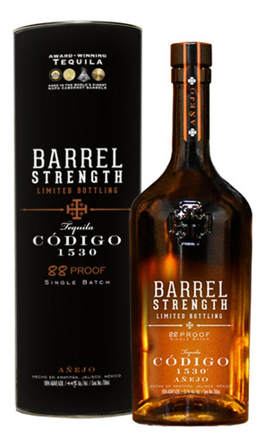 Tequila Codigo 1530 Añejo Barrel Strenght Limited Bottling