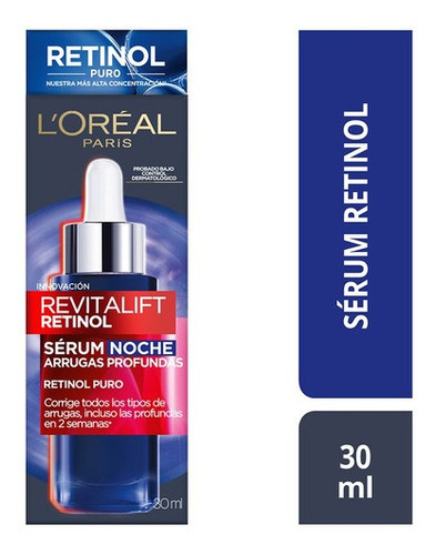 Sérum Noche Retinol Puro Revitalift 30 Ml 