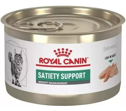 24 Latas Royal Canin Vet Satiety Support Felino 145 Gr