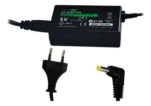 Adaptador Ac Bivolt Para Psp 1000/2000/3000 - Saída 5v 2a