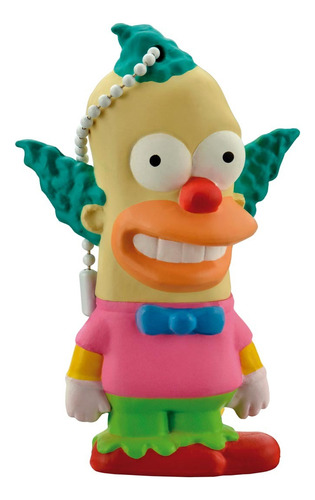 Pendrive Krusty Dos Simpsons Multilaser 8gb Usb 2.0