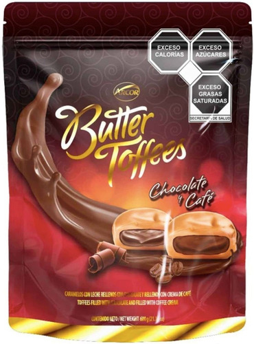 Caramelos Butter Toffees 600 G Doypack