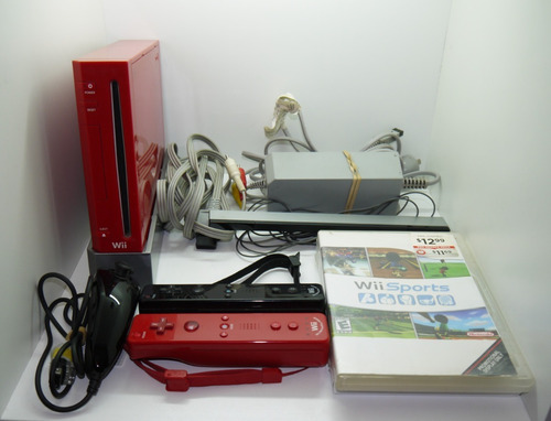 Nintendo Wii Edicion Roja