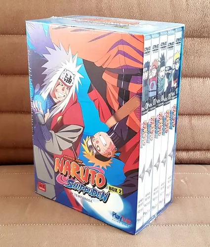 DVD Box - Naruto Shippuden - Primeira Temporada - Box 2 (5 Discos)