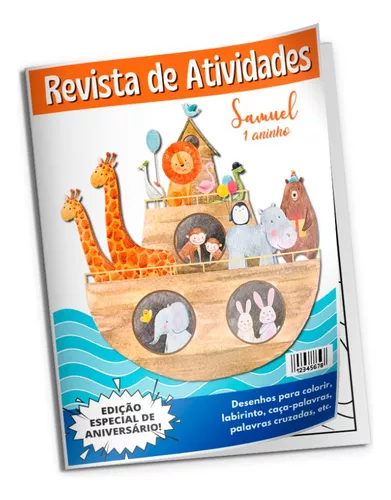 Lembrancinha Revistinha de Colorir ( Vários Temas) pdf