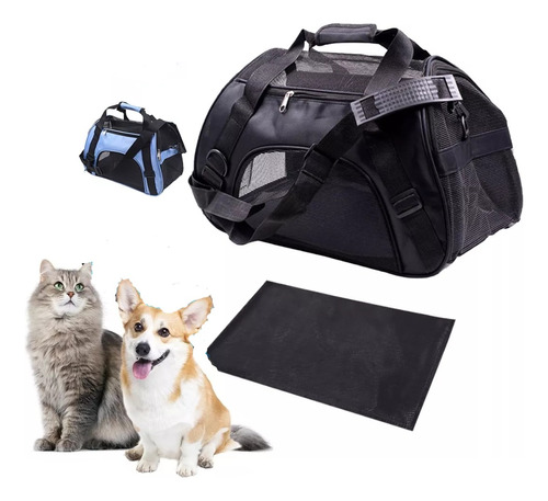 Bolsa Transportadora Para Perro Gato Mascota Plegable