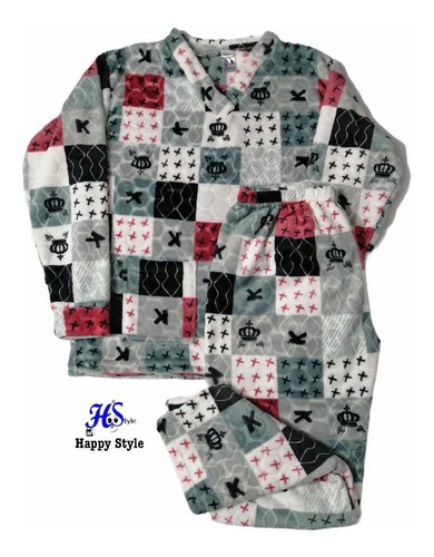 Pijama Para Hombre Piel De Conejo Térmica ( Hstyle )