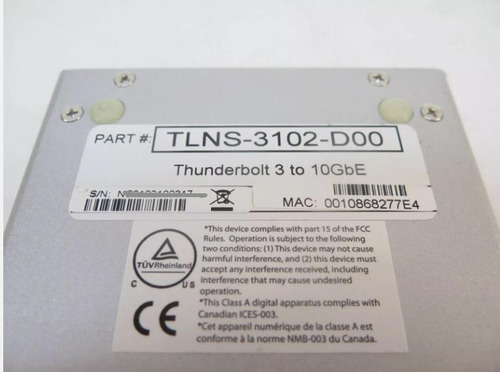 Atto Adaptador Thunderlink Fibra Óp Ns3102 Apple Thunderbolt