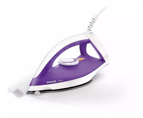 Plancha Philips Gc122 En Seco 1200w Cable 1,7m Color Violeta oscuro