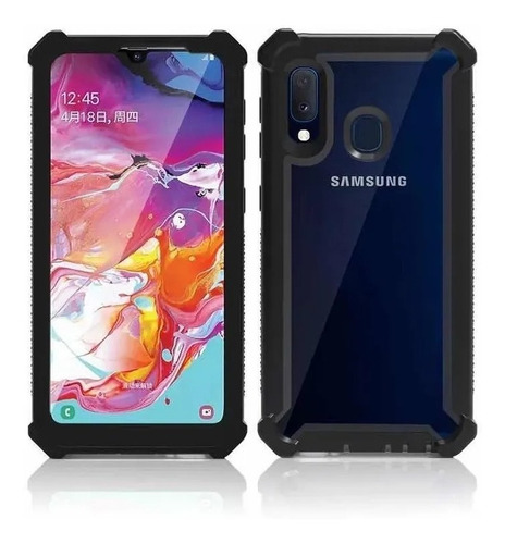 Estuche - Forro Armor Back 2 En 1 Samsung Galaxy A10s