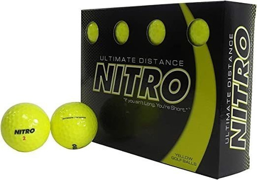 Ultimate Diatance Nitro Pelotas De Golf