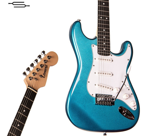 Guitarra Electrica Stratocaster Leonard Le362 Palanca Cable