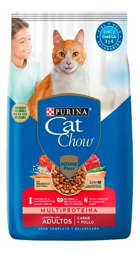 Alim P Animales  Adcarne 8 Kg Cat Chow Alimentos P/mascotas