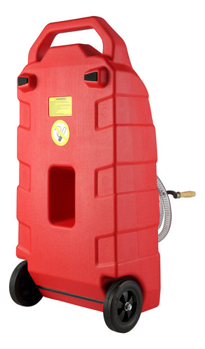 Contenedor De Combustible Portátil De 16 Galones Vevor Color Rojo