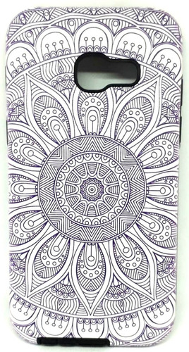 Funda Tipo Armor Para Samsung A3 2017 + Templado Glass