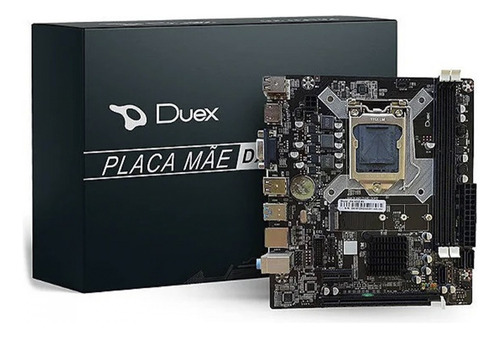 Placa Mãe Duex M2 Chipset H81 Intel Lga 1150 Matx Ddr3