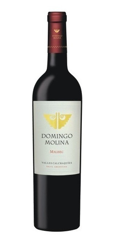 Vino Domingo Molina Malbec 750ml. - Envíos