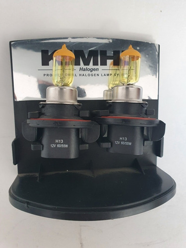 Imagen 2 de 4 de Foco Halogeno H13 Amarillo Yellow Euro 60/55 Kimhi Alta Baja